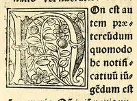 Picture 26 of 78 from Habes hoc in libro ca[n]dide lector Hebraicas institutiones. : in quib[us] quicquid est gra[m]matices hebraicæ facultatis edocetur ad amussim, de literis, punctis, acce[n]tibus, nomine, [et] nominum speciebus, de pronominibus, [et] eoru[mque] cu[m] nominibus, [et] verbis coniu[n]ctione, de verbo [et] verboru[m] co[n]iugationibus, [et] distinctione, in perfecta, quiescentia, defectiua, geminata, de partibus indeclinabilibus, præpositionibus, co[n]iu[n]ctio[n]ibus, aduerbijs, de regulis expone[n]di arcanas literas [et] de figuris, vt paucissima sint desidera[n]da, quas nuper ædidit reuere[n]dus sacræ theolo. do. Sanctes Pagninus .. (1526), leaf 107