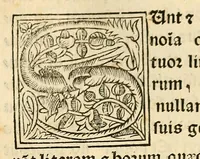 An illustration from Habes hoc in libro ca[n]dide lector Hebraicas institutiones. : in quib[us] quicquid est gra[m]matices hebraicæ facultatis edocetur ad amussim, de literis, punctis, acce[n]tibus, nomine, [et] nominum speciebus, de pronominibus, [et] eoru[mque] cu[m] nominibus, [et] verbis coniu[n]ctione, de verbo [et] verboru[m] co[n]iugationibus, [et] distinctione, in perfecta, quiescentia, defectiua, geminata, de partibus indeclinabilibus, præpositionibus, co[n]iu[n]ctio[n]ibus, aduerbijs, de regulis expone[n]di arcanas literas [et] de figuris, vt paucissima sint desidera[n]da, quas nuper ædidit reuere[n]dus sacræ theolo. do. Sanctes Pagninus .. (1526)