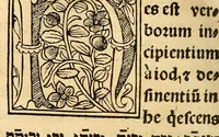 An illustration from Habes hoc in libro ca[n]dide lector Hebraicas institutiones. : in quib[us] quicquid est gra[m]matices hebraicæ facultatis edocetur ad amussim, de literis, punctis, acce[n]tibus, nomine, [et] nominum speciebus, de pronominibus, [et] eoru[mque] cu[m] nominibus, [et] verbis coniu[n]ctione, de verbo [et] verboru[m] co[n]iugationibus, [et] distinctione, in perfecta, quiescentia, defectiua, geminata, de partibus indeclinabilibus, præpositionibus, co[n]iu[n]ctio[n]ibus, aduerbijs, de regulis expone[n]di arcanas literas [et] de figuris, vt paucissima sint desidera[n]da, quas nuper ædidit reuere[n]dus sacræ theolo. do. Sanctes Pagninus .. (1526)