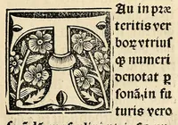 An illustration from Habes hoc in libro ca[n]dide lector Hebraicas institutiones. : in quib[us] quicquid est gra[m]matices hebraicæ facultatis edocetur ad amussim, de literis, punctis, acce[n]tibus, nomine, [et] nominum speciebus, de pronominibus, [et] eoru[mque] cu[m] nominibus, [et] verbis coniu[n]ctione, de verbo [et] verboru[m] co[n]iugationibus, [et] distinctione, in perfecta, quiescentia, defectiua, geminata, de partibus indeclinabilibus, præpositionibus, co[n]iu[n]ctio[n]ibus, aduerbijs, de regulis expone[n]di arcanas literas [et] de figuris, vt paucissima sint desidera[n]da, quas nuper ædidit reuere[n]dus sacræ theolo. do. Sanctes Pagninus .. (1526)