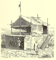 An illustration from The habitations of man in all ages (1876)