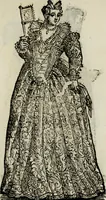 An illustration from Habiti antichi; (1664)