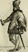 An illustration from Habiti antichi; (1664)