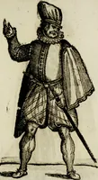 An illustration from Habiti antichi; (1664)