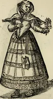 An illustration from Habiti antichi; (1664)