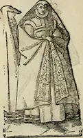 An illustration from Habiti antichi; (1664)