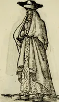 An illustration from Habiti antichi; (1664)