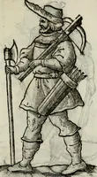 An illustration from Habiti antichi; (1664)