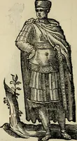 An illustration from Habiti antichi; (1664)
