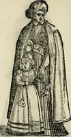 An illustration from Habiti antichi; (1664)