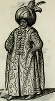 An illustration from Habiti antichi; (1664)