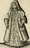 An illustration from Habiti antichi; (1664)