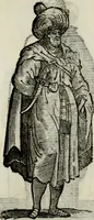 An illustration from Habiti antichi; (1664)