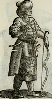 An illustration from Habiti antichi; (1664)