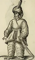 An illustration from Habiti antichi; (1664)