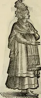 An illustration from Habiti antichi; (1664)