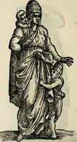 An illustration from Habiti antichi; (1664)