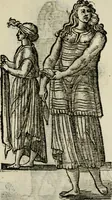 An illustration from Habiti antichi; (1664)