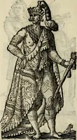 An illustration from Habiti antichi; (1664)