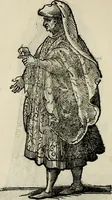 An illustration from Habiti antichi; (1664)