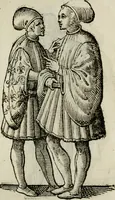 An illustration from Habiti antichi; (1664)