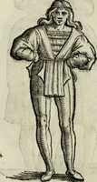An illustration from Habiti antichi; (1664)