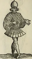 An illustration from Habiti antichi; (1664)