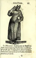 Picture 7 of 29 from Habiti antichi, ouero, Raccolta di figvre delineate dal gran Titiano, e da Cesare Vecellio suo fratello, diligentemente intagliate, conforme alle nationi del mondo : libro vtilissimo a pittori, dissegnatori, scultori, architetti & ad ogni curioso, e peregrino ingegno (1664), leaf 117