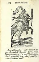 Picture 8 of 29 from Habiti antichi, ouero, Raccolta di figvre delineate dal gran Titiano, e da Cesare Vecellio suo fratello, diligentemente intagliate, conforme alle nationi del mondo : libro vtilissimo a pittori, dissegnatori, scultori, architetti & ad ogni curioso, e peregrino ingegno (1664), leaf 134