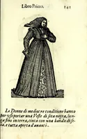 Picture 10 of 29 from Habiti antichi, ouero, Raccolta di figvre delineate dal gran Titiano, e da Cesare Vecellio suo fratello, diligentemente intagliate, conforme alle nationi del mondo : libro vtilissimo a pittori, dissegnatori, scultori, architetti & ad ogni curioso, e peregrino ingegno (1664), leaf 161