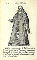 Picture 11 of 29 from Habiti antichi, ouero, Raccolta di figvre delineate dal gran Titiano, e da Cesare Vecellio suo fratello, diligentemente intagliate, conforme alle nationi del mondo : libro vtilissimo a pittori, dissegnatori, scultori, architetti & ad ogni curioso, e peregrino ingegno (1664), leaf 172