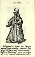 Picture 22 of 29 from Habiti antichi, ouero, Raccolta di figvre delineate dal gran Titiano, e da Cesare Vecellio suo fratello, diligentemente intagliate, conforme alle nationi del mondo : libro vtilissimo a pittori, dissegnatori, scultori, architetti & ad ogni curioso, e peregrino ingegno (1664), leaf 319