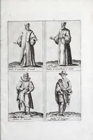 An illustration from Habiti d'hvomeni et donne venetiane : con la processione della serma. Signoria et altri particolari cioè trionfi feste cerimonie pvbliche della nobilissima città di Venetia