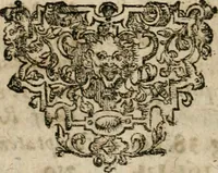An illustration from Hadriani à Mynsicht aliàs Tribudenii ... Thesaurus et armamentarium medico-chymicum : hoc est, selectissimorum, contra quosvis morbos, pharmacorum conficiendorum secretissima ratio ... : cui in fine adjunctum est Testamentum Hadrianeum de aureo philosophorum lapide ... (1638)