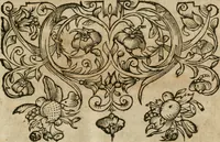 An illustration from Hadriani à Mynsicht aliàs Tribudenii ... Thesaurus et armamentarium medico-chymicum : hoc est, selectissimorum, contra quosvis morbos, pharmacorum conficiendorum secretissima ratio ... : cui in fine adjunctum est Testamentum Hadrianeum de aureo philosophorum lapide ... (1638)