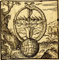 Picture 5 of 60 from Hadriani Iunii Emblemata : eiusdem Aenigmatum libellus (1596), leaf 12