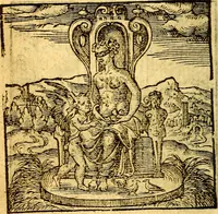 An illustration from Hadriani Iunii Emblemata : eiusdem Aenigmatum libellus (1596)