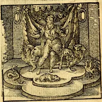 An illustration from Hadriani Iunii Emblemata : eiusdem Aenigmatum libellus (1596)