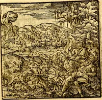 An illustration from Hadriani Iunii Emblemata : eiusdem Aenigmatum libellus (1596)