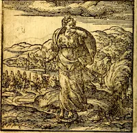 An illustration from Hadriani Iunii Emblemata : eiusdem Aenigmatum libellus (1596)