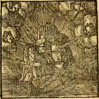 An illustration from Hadriani Iunii Emblemata : eiusdem Aenigmatum libellus (1596)