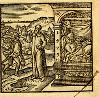 An illustration from Hadriani Iunii Emblemata : eiusdem Aenigmatum libellus (1596)