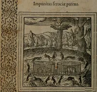 An illustration from Hadriani Iunii medici Emblemata (1565)