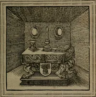 An illustration from Hadriani Iunii medici Emblemata (1565)