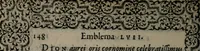 Picture 130 of 133 from Hadriani Iunii medici Emblemata (1565), leaf 151