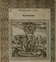 Picture 23 of 133 from Hadriani Iunii medici Emblemata (1565), leaf 21