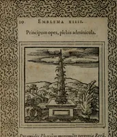 Picture 27 of 133 from Hadriani Iunii medici Emblemata (1565), leaf 23