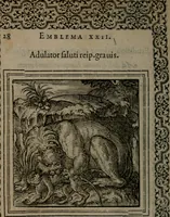 Picture 36 of 133 from Hadriani Iunii medici Emblemata (1565), leaf 31