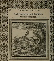 An illustration from Hadriani Iunii medici Emblemata (1565)