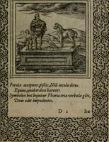 Picture 64 of 133 from Hadriani Iunii medici Emblemata (1565), leaf 54